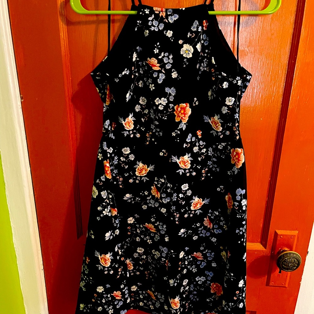 Cute floral skater dress